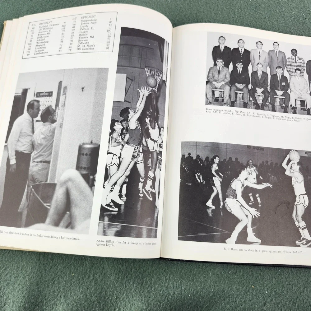 Vintage 1968 University of Baltimore College School Yearbook Maryland Md.